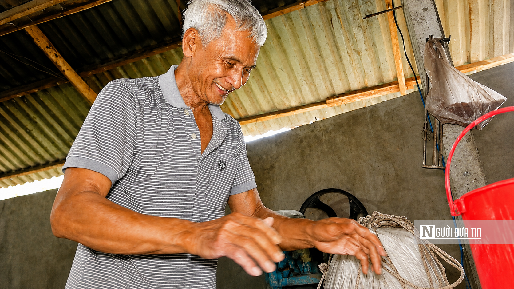 Theo chân những người giữ lửa nghề làm bánh canh Trảng Bàng- Ảnh 1.