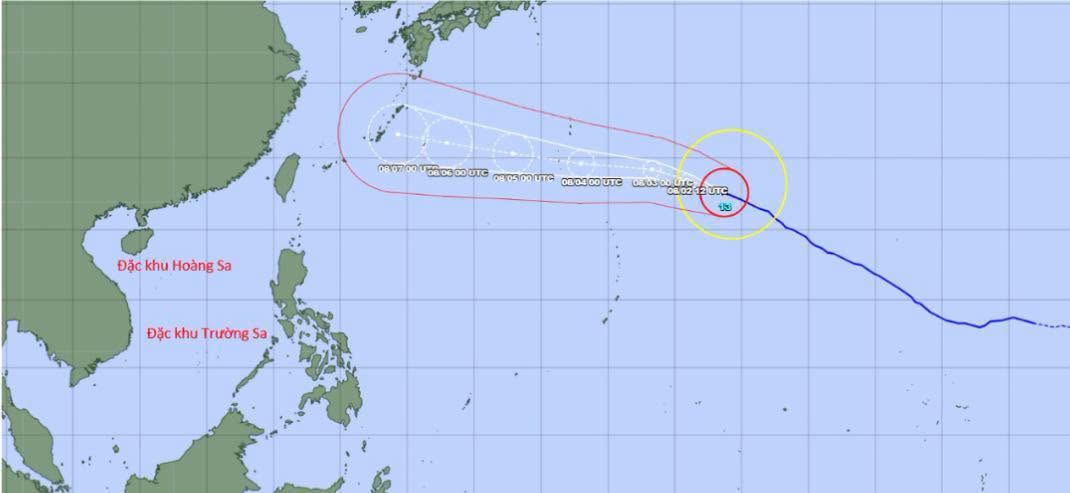 Những khu vực chịu ảnh hưởng trực tiếp của b&atilde;o Dolphin trong tuần tới- Ảnh 2.