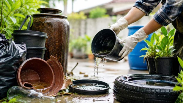 7 mẹo đơn giản giúp cắt đứt nơi sinh sản của muỗi khi mùa mưa đến- Ảnh 2.