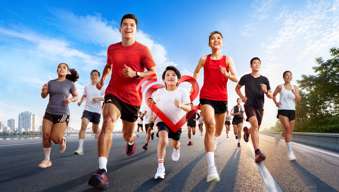 Chiến dịch chạy bộ trực tuyến trong khuôn khổ giải Marathon quốc tế Hà Nội  Techcombank cán mốc gây quỹ 5 tỷ đồng chỉ trong 11 ngày - Ảnh 4.