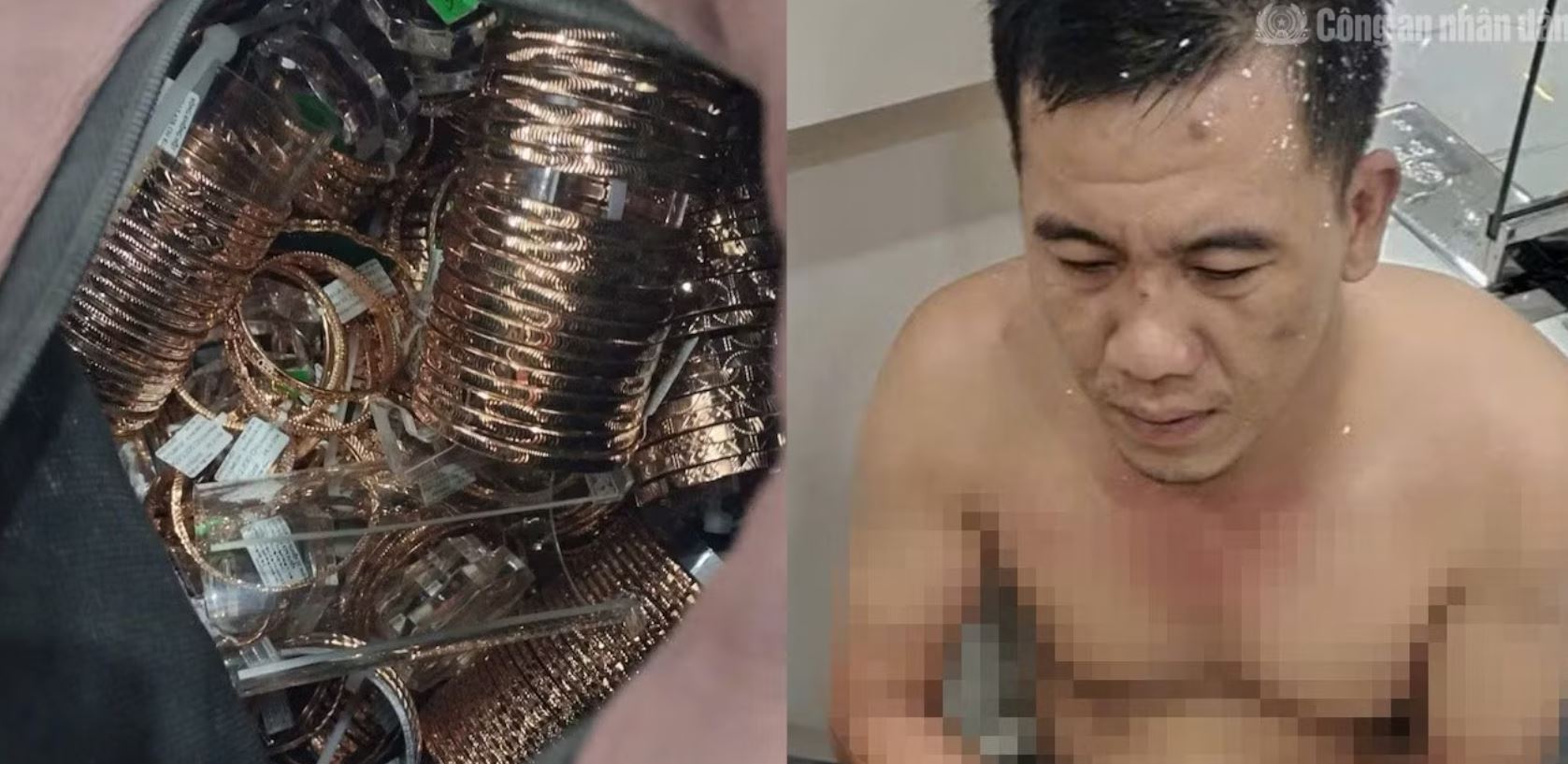 Công an phường bắt quả tang người đàn ông trộm 80 lượng vàng trị giá khoảng 8 tỷ đồng - Ảnh 1.