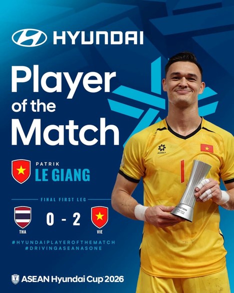 L&ecirc; Giang Patrik - Người h&ugrave;ng của tuyển Việt Nam - Ảnh 1.