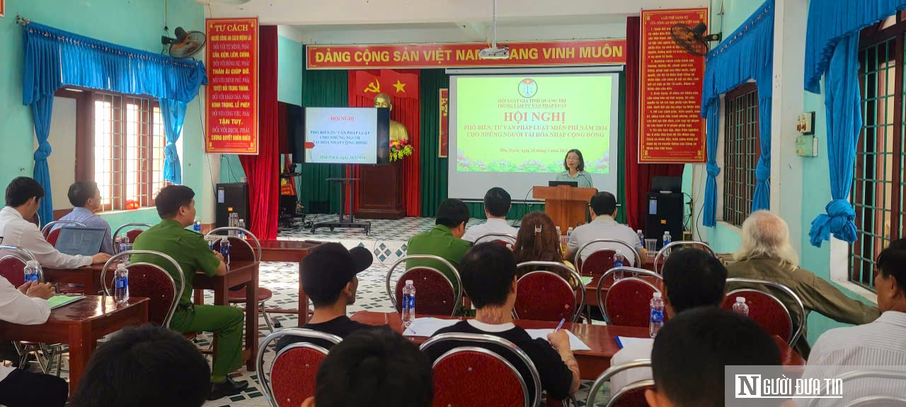 Hội Luật gia tỉnh Quảng Trị: Điểm tựa “pháp lý” vững chắc của người dân - Ảnh 2.