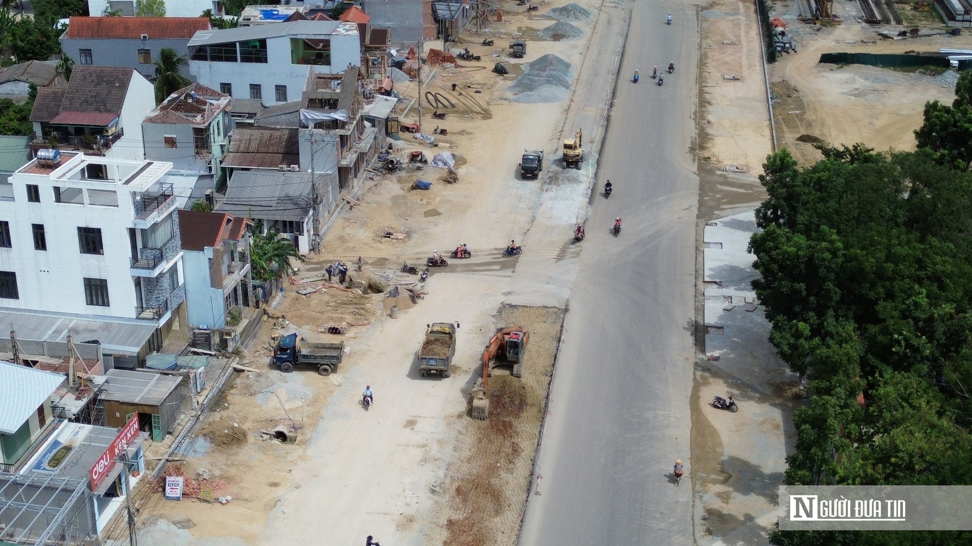 Hiện trạng tuyến đường gần trăm tỷ ở Huế sau khi xử phạt 2 nh&agrave; thầu vi phạm tiến độ- Ảnh 4.