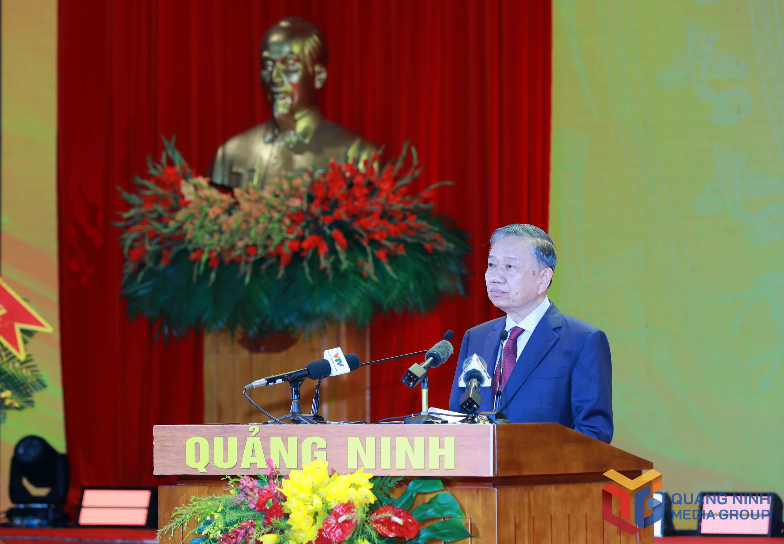 Tổng Bí thư, Chủ tịch nước Tô Lâm dự Lễ công bố thành lập thành phố Quảng Ninh- Ảnh 1.