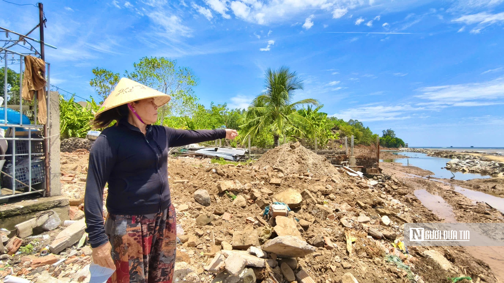 Quảng Ngãi: Khẩn cấp xây kè, cứu bờ biển trước mùa mưa bão- Ảnh 5.