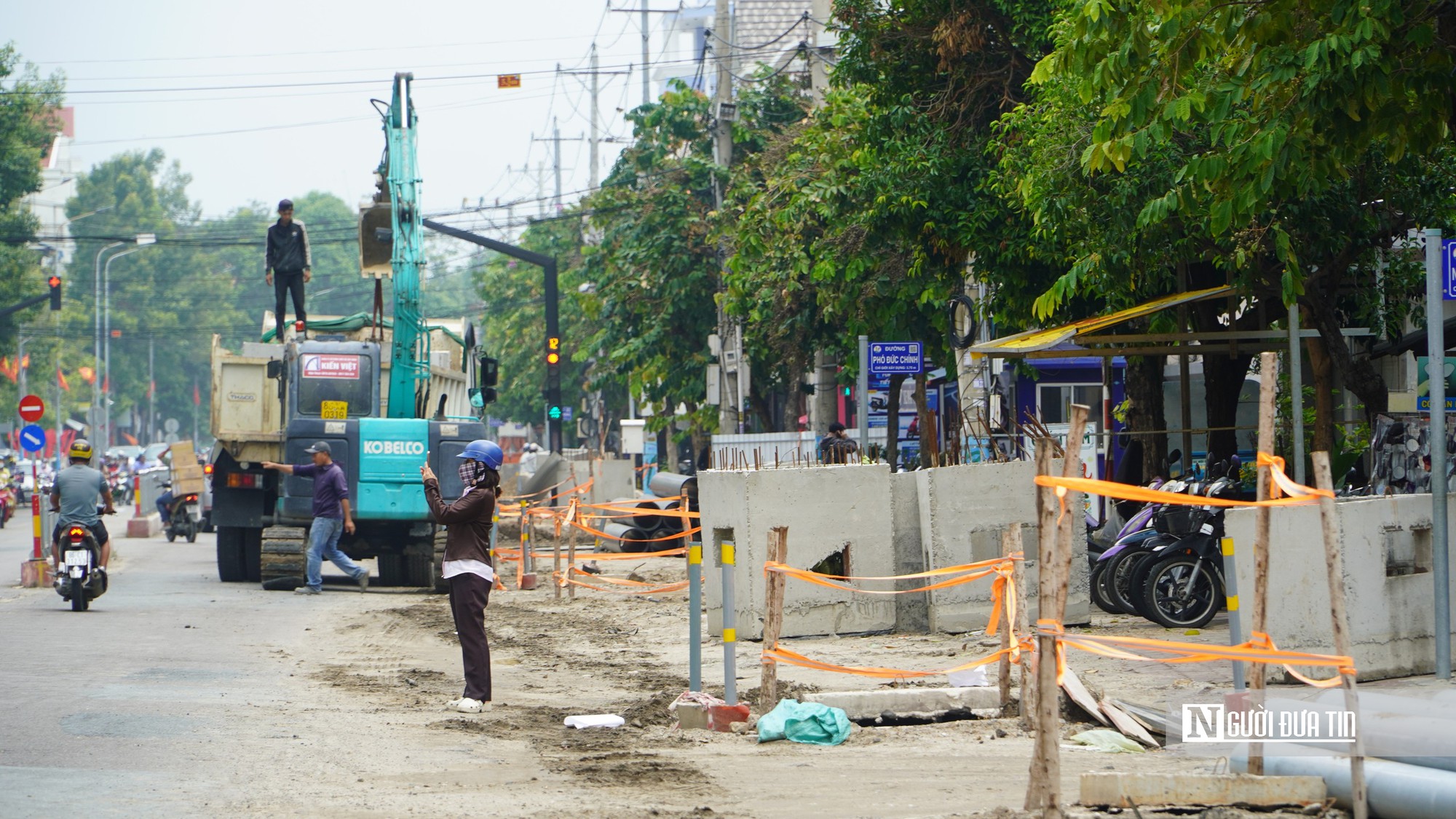 Cận cảnh đường Trần Hưng Đạo đang được “thay áo” với dự án gần 200 tỷ đồng - Ảnh 3.
