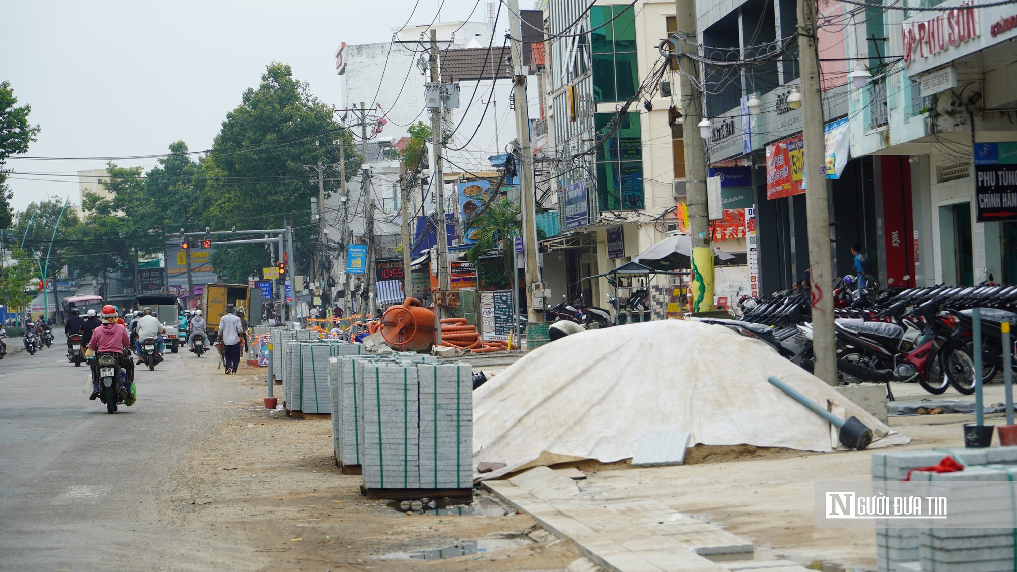 Cận cảnh đường Trần Hưng Đạo đang được “thay áo” với dự án gần 200 tỷ đồng - Ảnh 5.