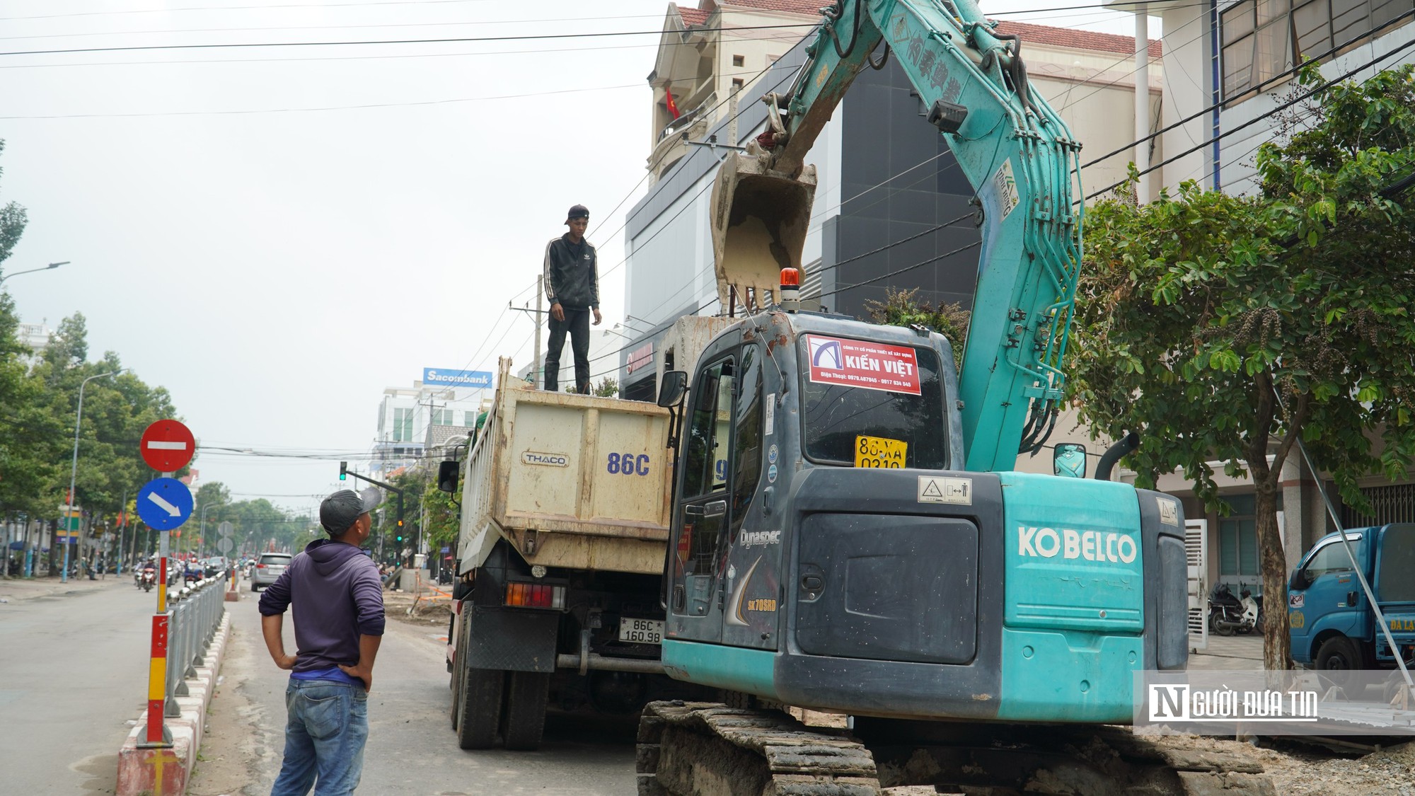 Cận cảnh đường Trần Hưng Đạo đang được “thay áo” với dự án gần 200 tỷ đồng - Ảnh 8.