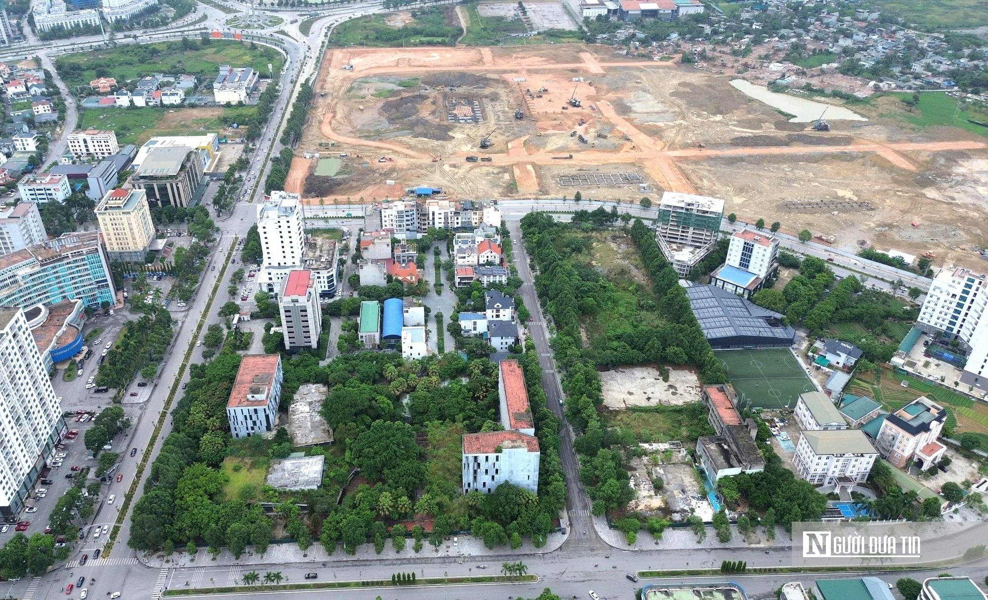 Trường liên cấp ở khu 