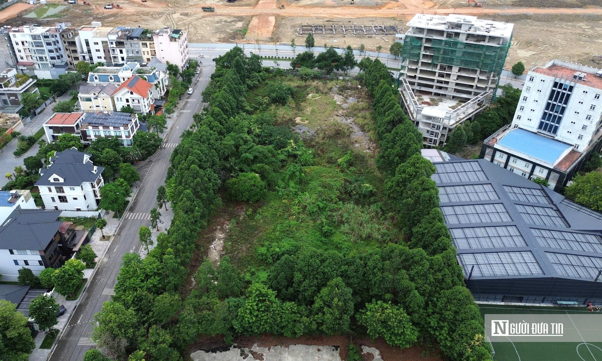 Trường liên cấp ở khu 