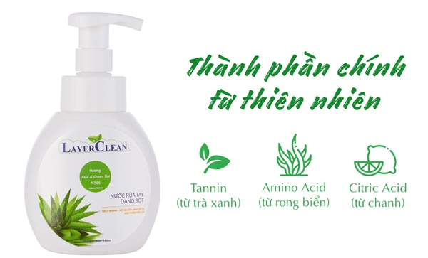 Nước rửa tay Layer Clean bị thu hồi trên toàn quốc - Ảnh 1.