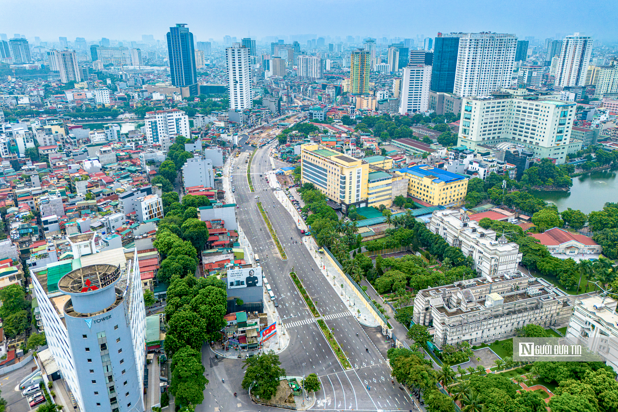 Cận cảnh tuyến đường 7.211 tỷ đồng vừa được khánh thành ở Hà Nội- Ảnh 2.
