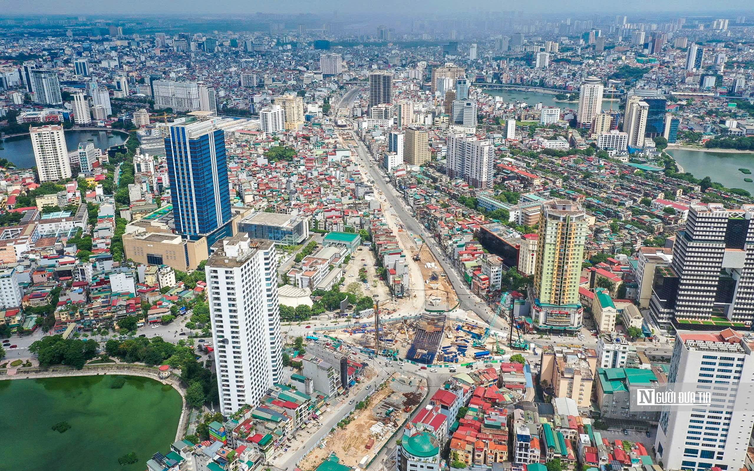 Cận cảnh tuyến đường 7.211 tỷ đồng vừa được khánh thành ở Hà Nội- Ảnh 1.