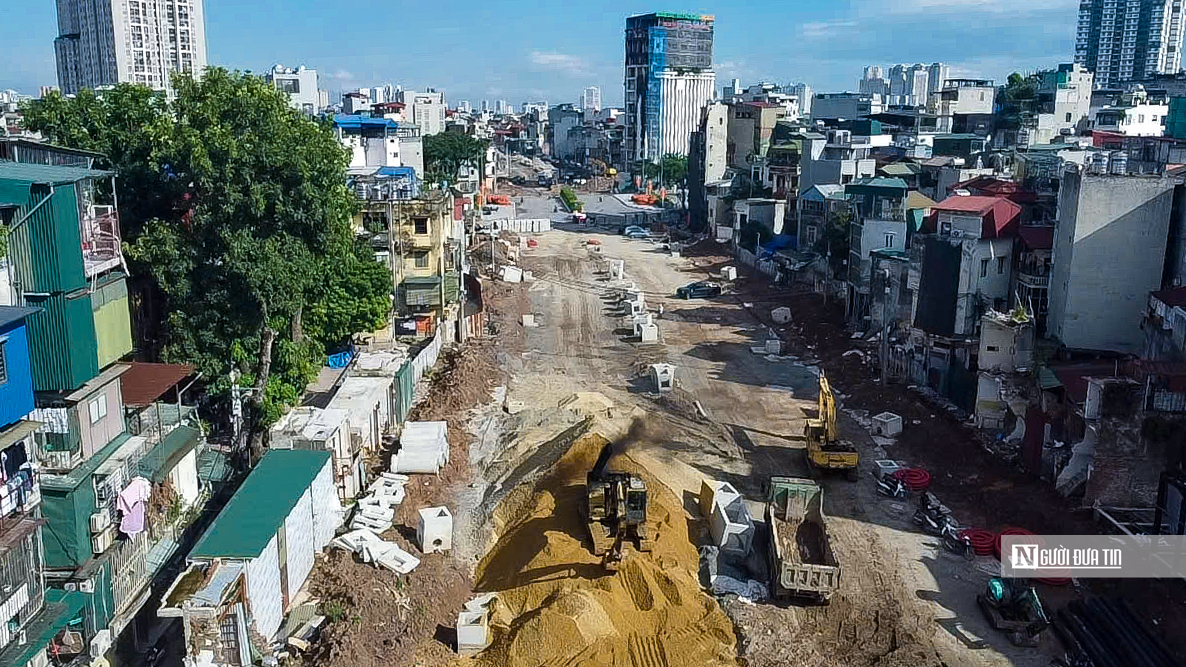 Hà Nội: Thi công xuyên lễ đường Vành đai 2,5 - Ảnh 11.