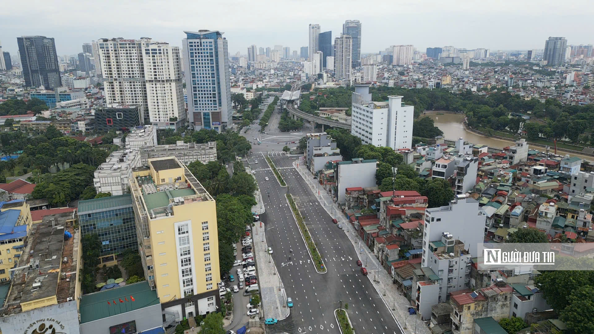Hà Nội thí điểm phân luồng đường La Thành để thi công Vành đai 1- Ảnh 2.