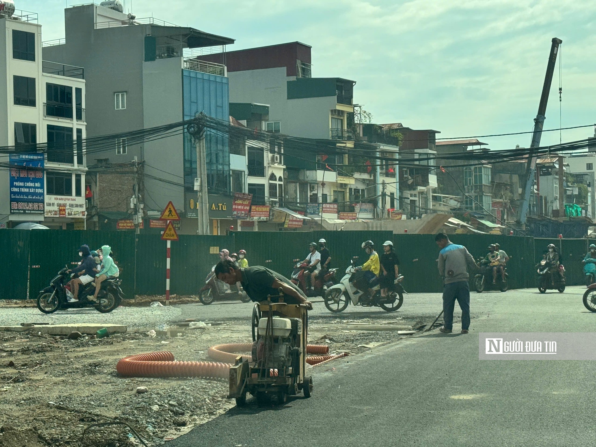 Hà Nội thí điểm phân luồng đường La Thành để thi công Vành đai 1- Ảnh 8.