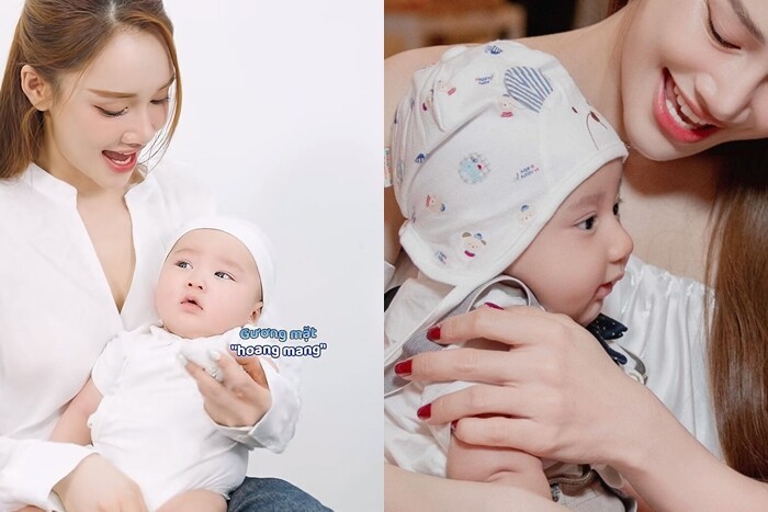 Hé lộ diện mạo khôi ngô của con trai thứ 3 nhà Trường Giang – Nhã Phương - Ảnh 3.