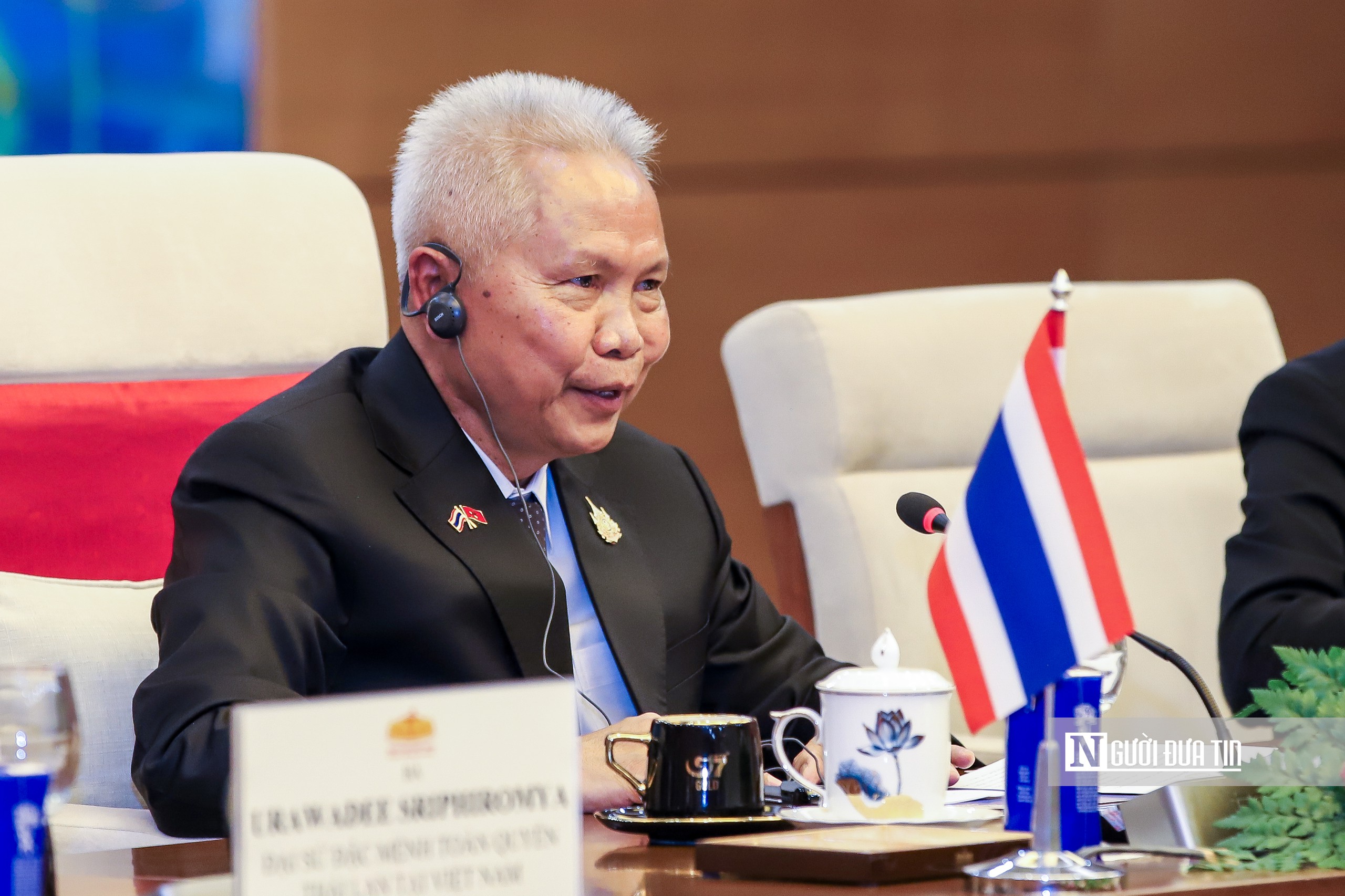 Chủ tịch Quốc hội Trần Thanh Mẫn đón và hội đàm với Chủ tịch Quốc hội Thái Lan - Ảnh 10.