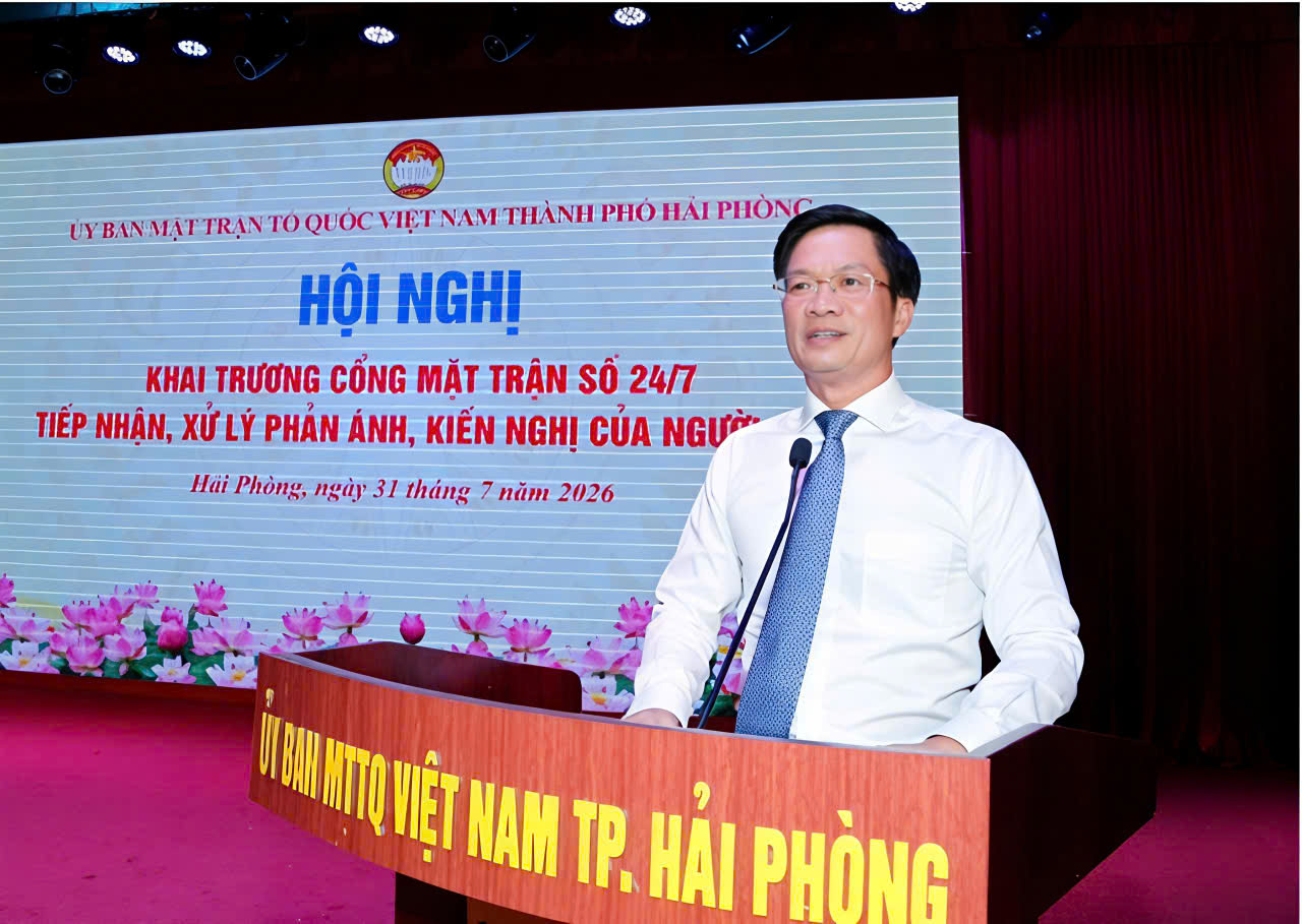 Phát huy vai trò của Hội Luật gia Tp.Hải Phòng trên Cổng Mặt trận số 24/7- Ảnh 1.