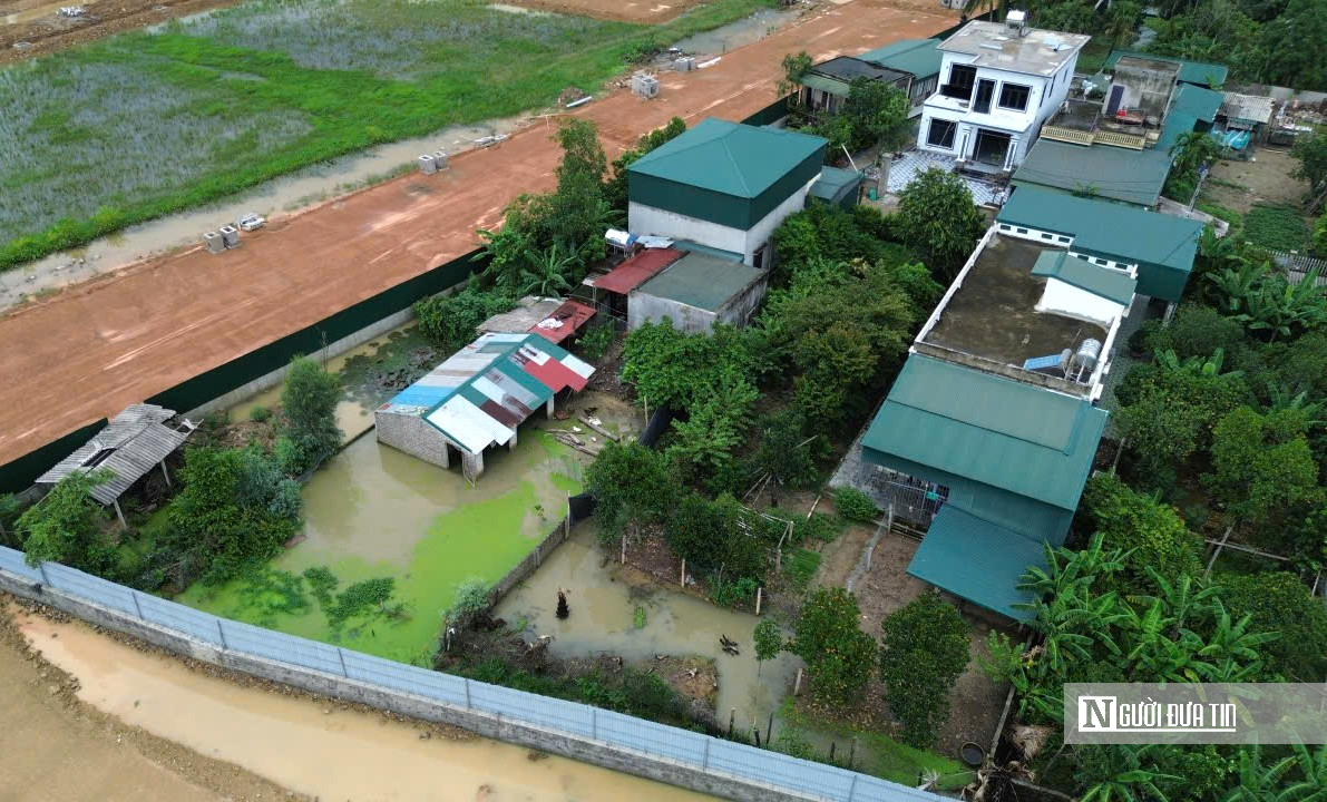 Dự án khu đô thị khiến 60 hộ bị ảnh hưởng, dân phải lội nước vào nhà - Ảnh 4.