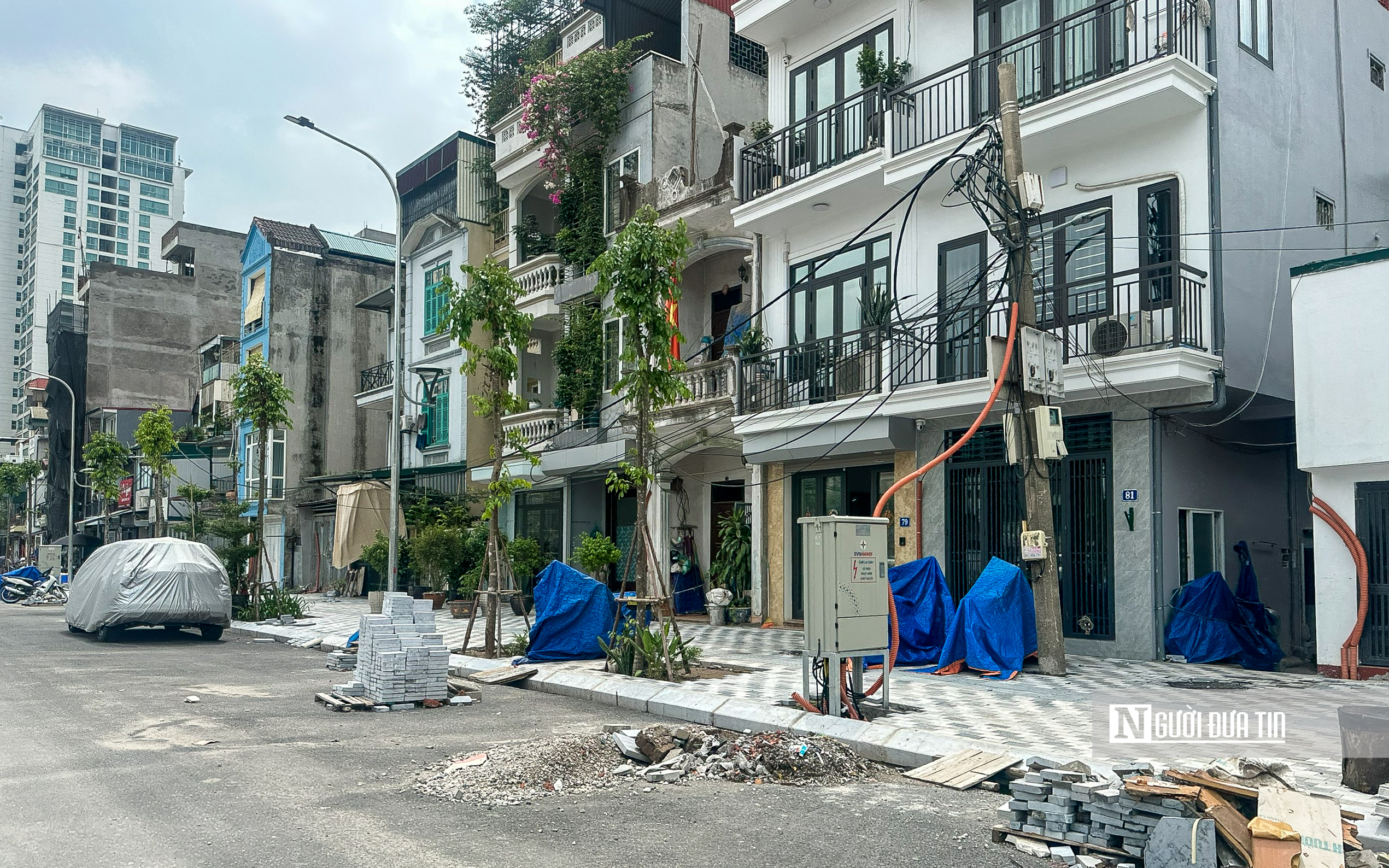 Hiện trạng tuyến đường vừa được Chủ tịch Hà Nội ấn định ngày hoàn thành - Ảnh 8.