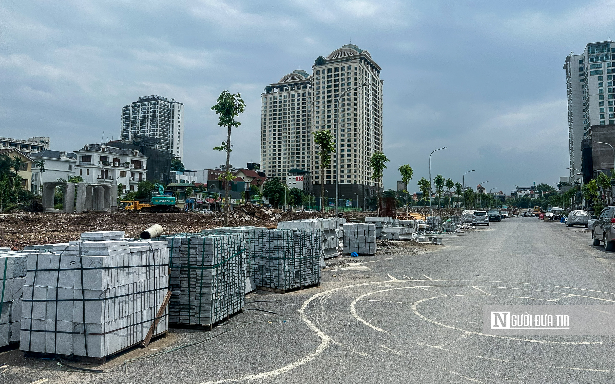 Hiện trạng tuyến đường vừa được Chủ tịch Hà Nội ấn định ngày hoàn thành - Ảnh 14.