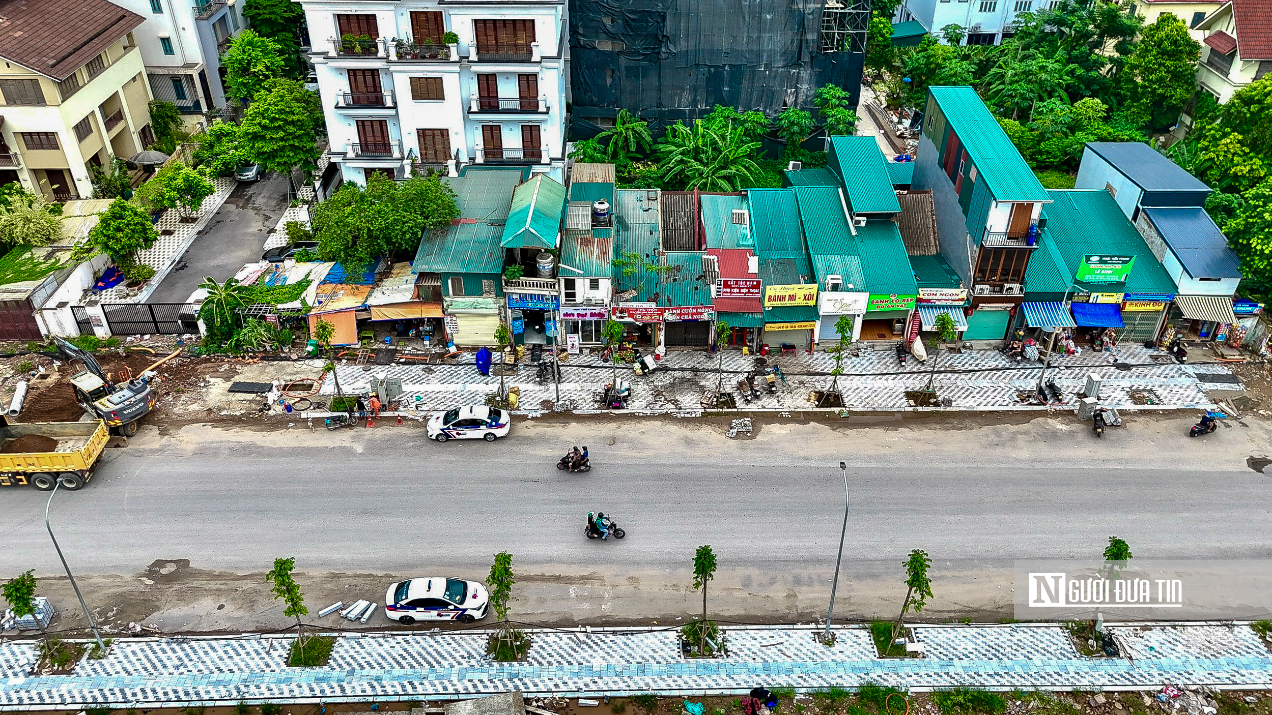 Hiện trạng tuyến đường vừa được Chủ tịch Hà Nội ấn định ngày hoàn thành - Ảnh 16.