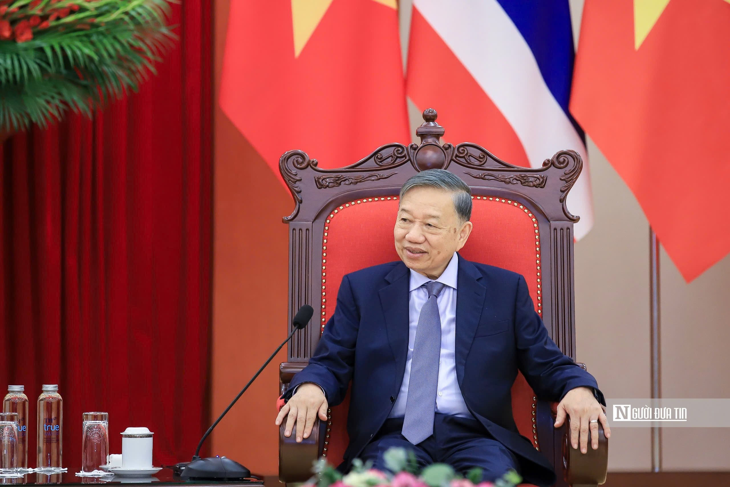 Tổng Bí thư, Chủ tịch nước Tô Lâm tiếp Chủ tịch Quốc hội kiêm Chủ tịch Hạ viện Thái Lan - Ảnh 3.