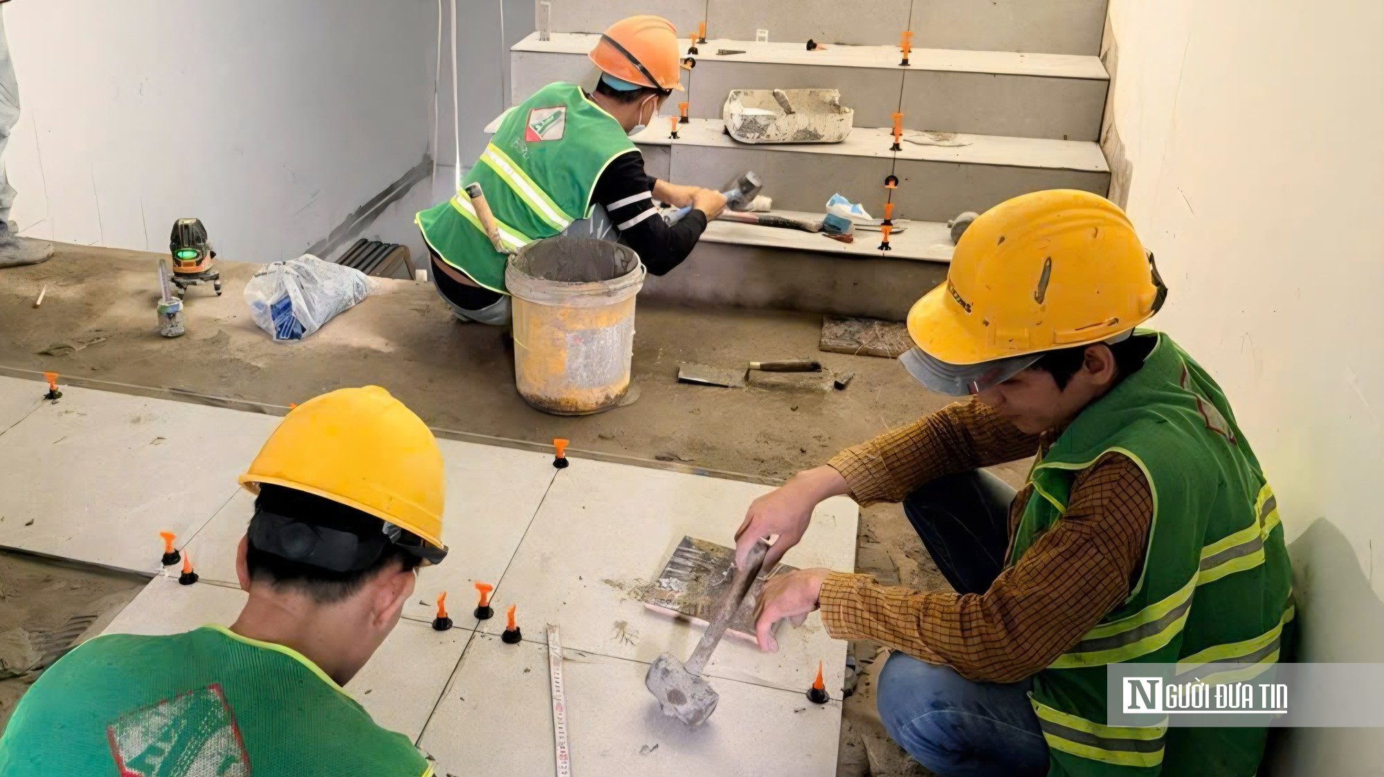 Sân bay Long Thành “nóng” giữa kỳ nghỉ lễ, hàng nghìn công nhân chạy đua về đích- Ảnh 4.