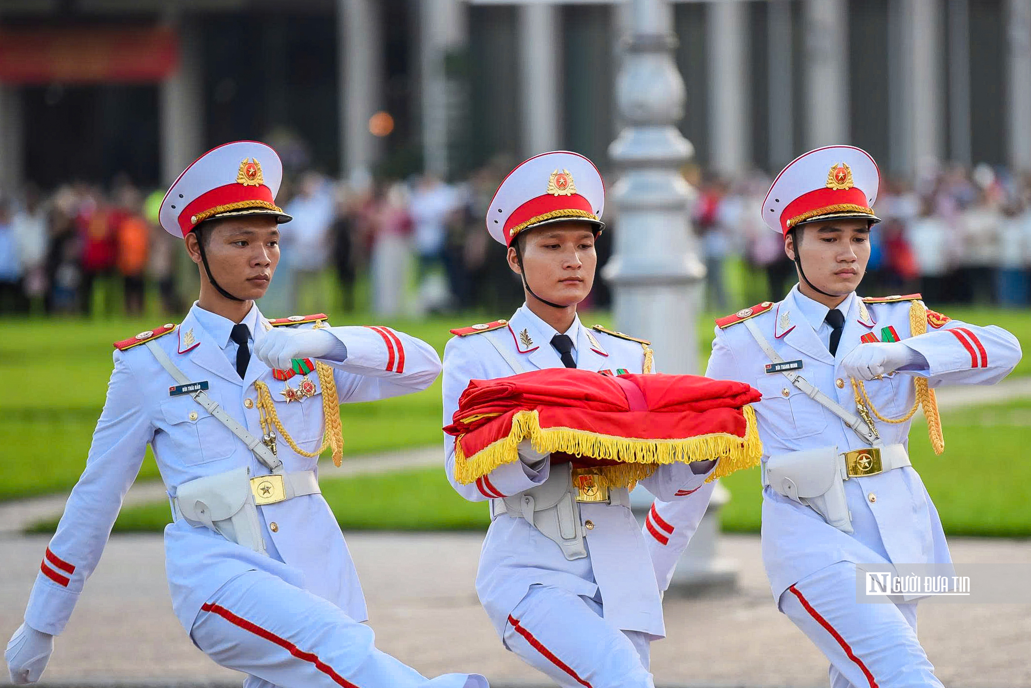 Trang nghiêm Lễ thượng cờ mừng ngày Quốc khánh 2/9- Ảnh 6.