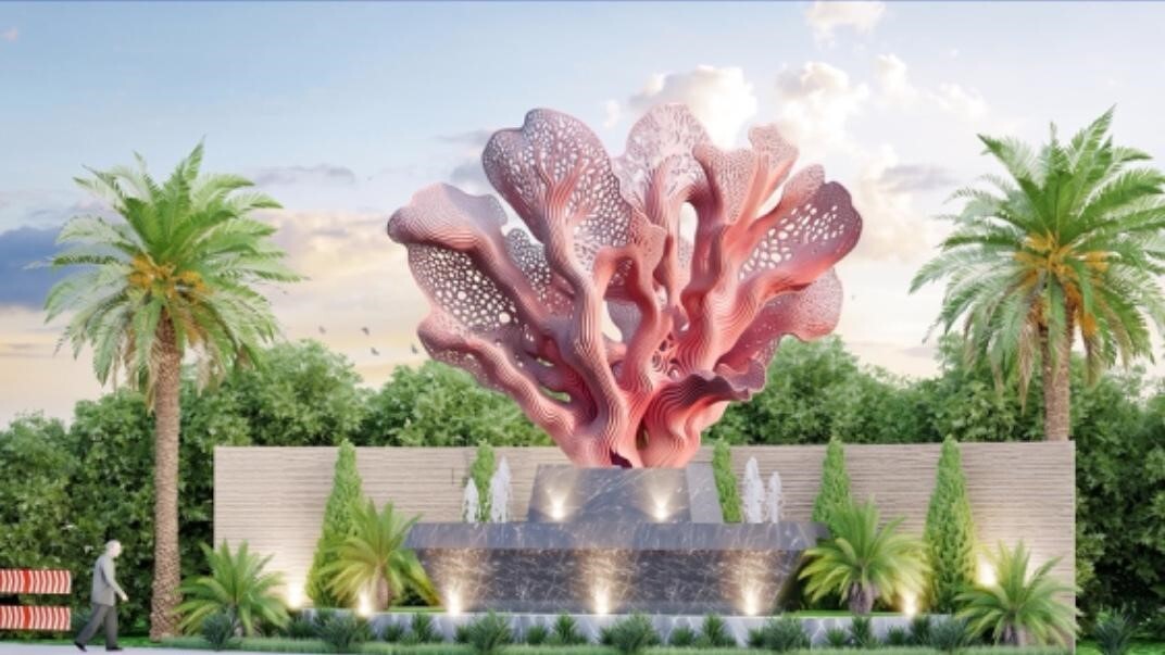 Độc lạ Nha Trang: công trình biểu tượng lấy cảm hứng từ sắc thái san hô ngày và đêm- Ảnh 1.