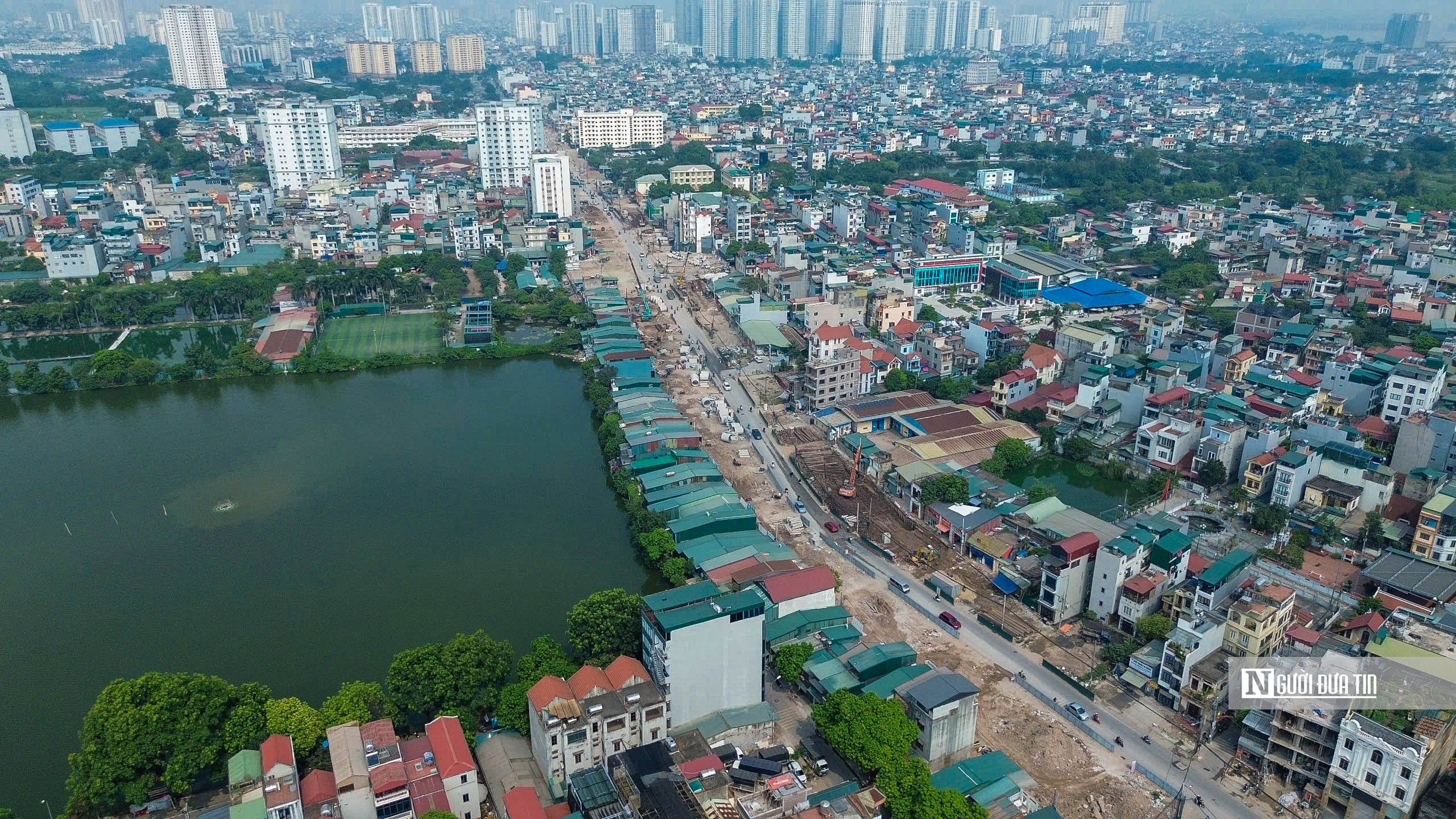 Hiện trạng dự án gần 2.900 tỷ đồng vừa được lãnh đạo Thành ủy Hà Nội thị sát, kiểm tra- Ảnh 1.