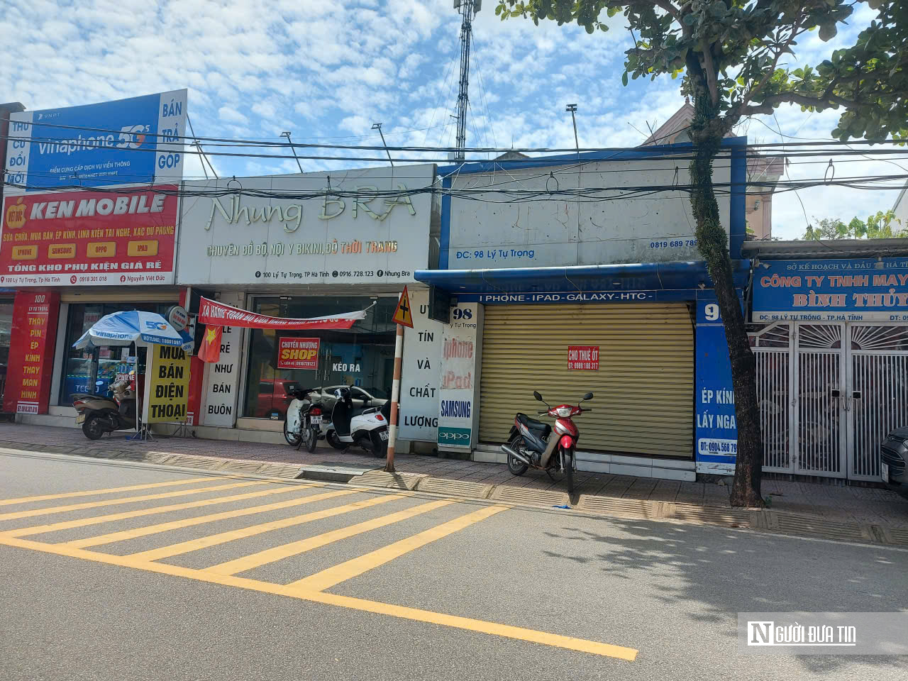 Nhiều mặt bằng trên “đất vàng” ở Hà Tĩnh ế khách thuê - Ảnh 1.