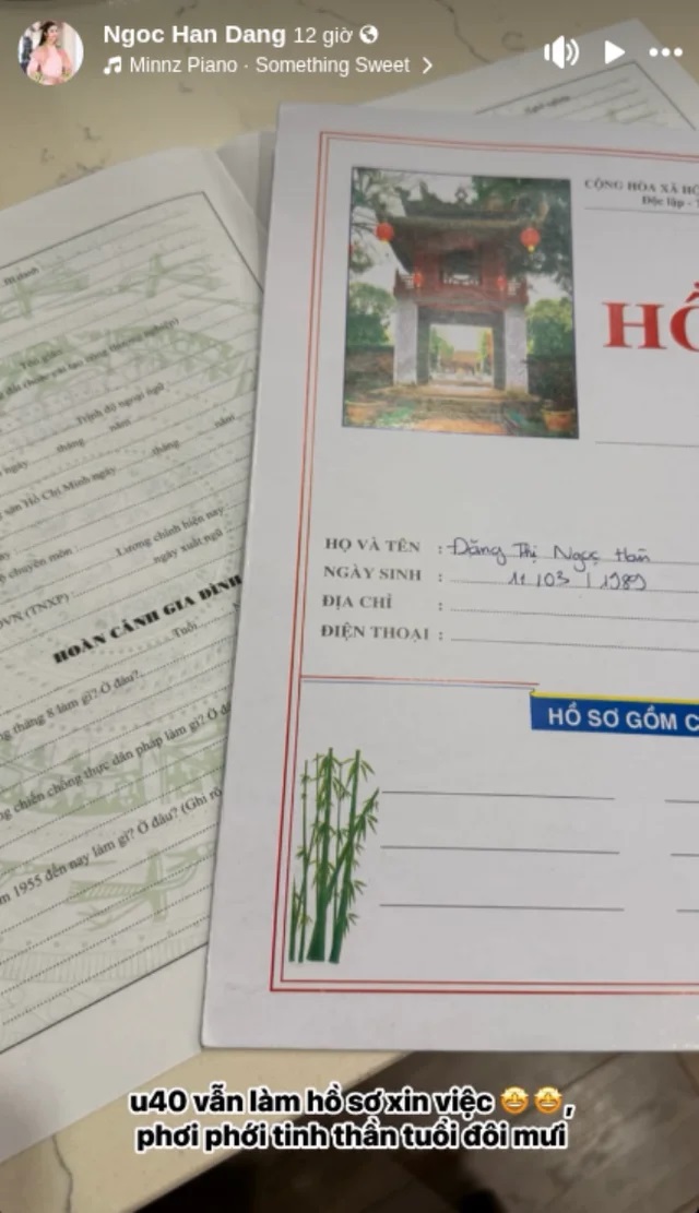 Lý do hoa hậu Ngọc Hân đi xin việc ở tuổi U40 - Ảnh 1.