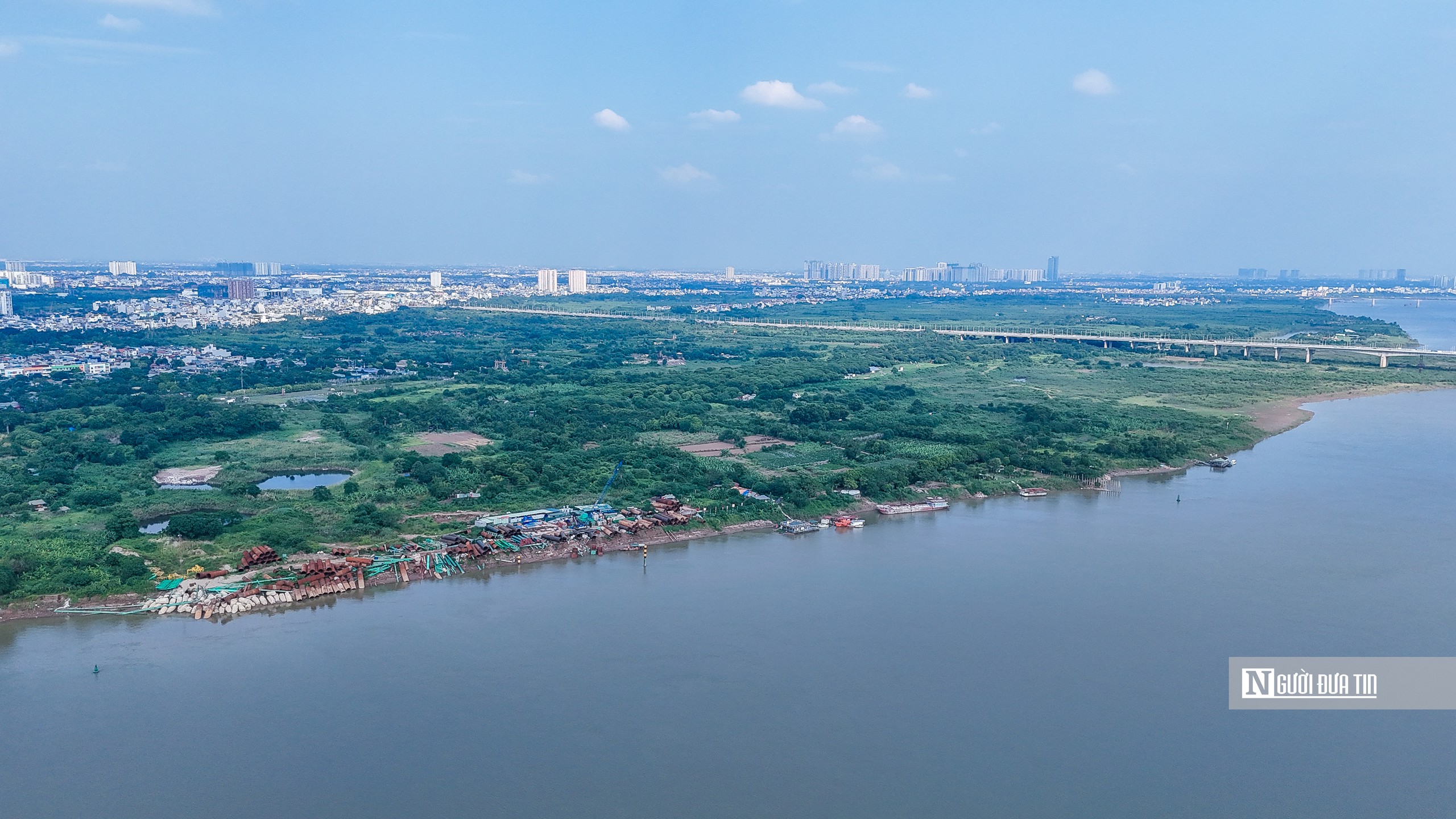 Hiện trạng 2 bên bờ sông Hồng - Ảnh 13.