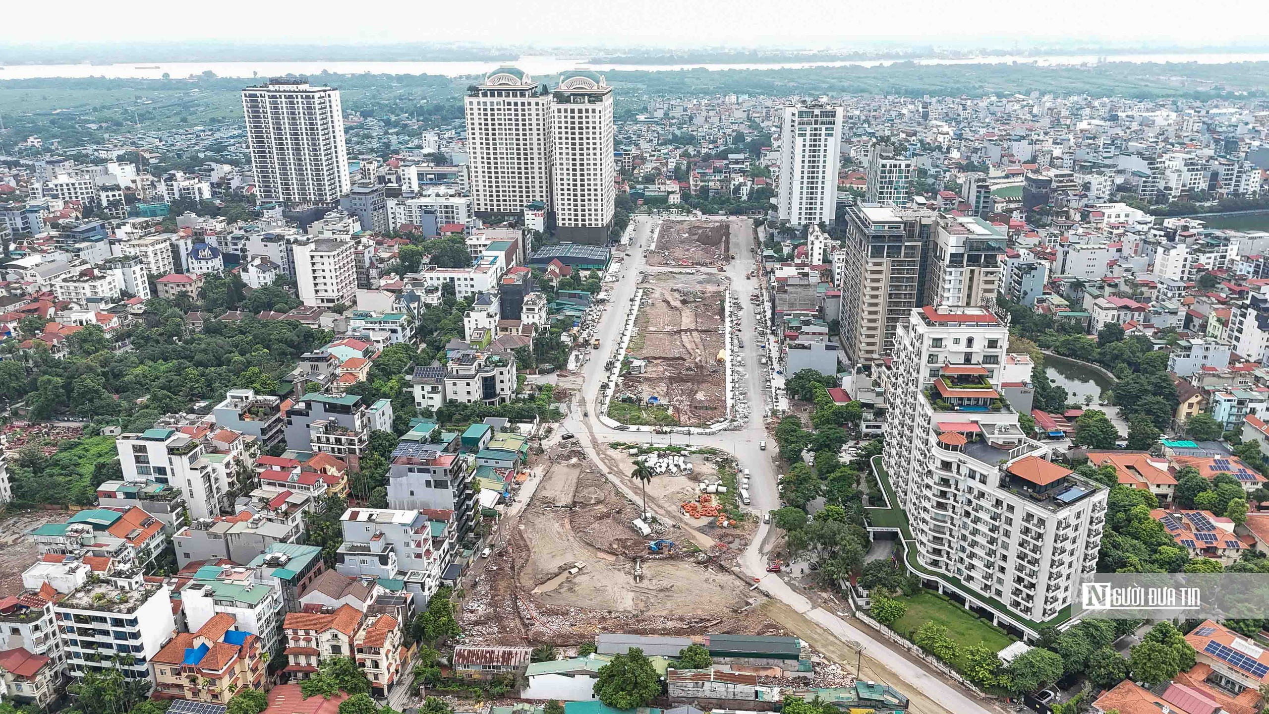 Hiện trạng khu vực dự kiến xây dựng tháp Kỷ nguyên 109 tầng ở Hà Nội - Ảnh 8.