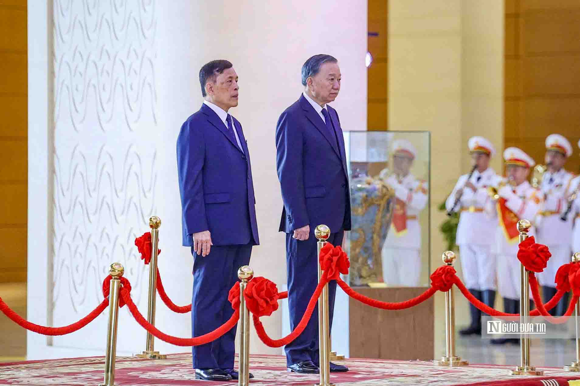 Tổng Bí thư, Chủ tịch nước Tô Lâm chủ trì lễ đón Nhà vua Vương quốc Thái Lan- Ảnh 2.