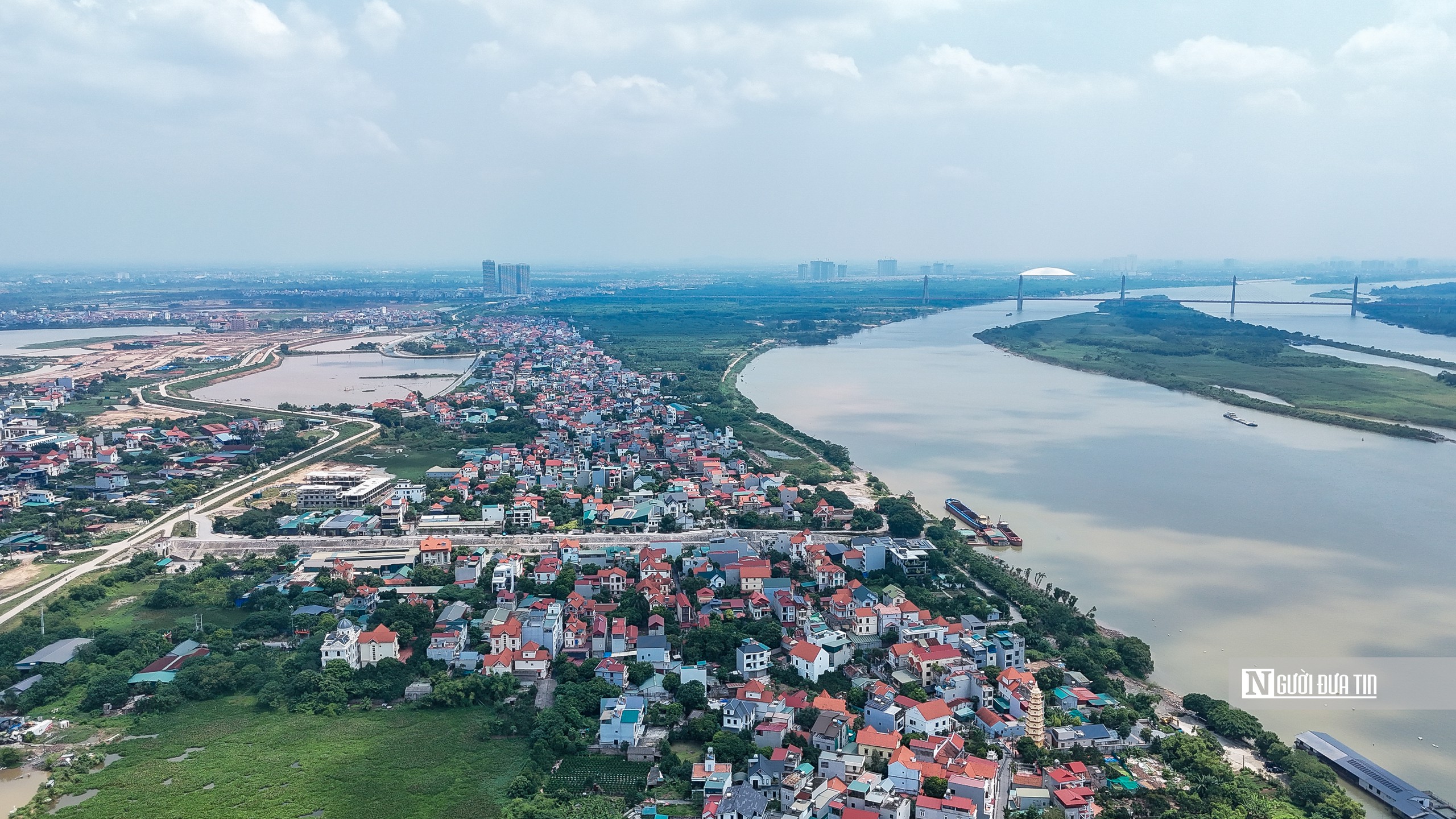 Toàn cảnh 2 cụm làng dự kiến di dời theo quy hoạch Trục đại lộ cảnh quan sông Hồng- Ảnh 14.