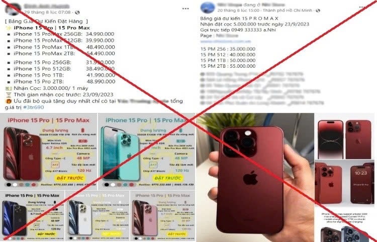 Cảnh báo lừa đảo khi đặt mua iPhone 18- Ảnh 1.