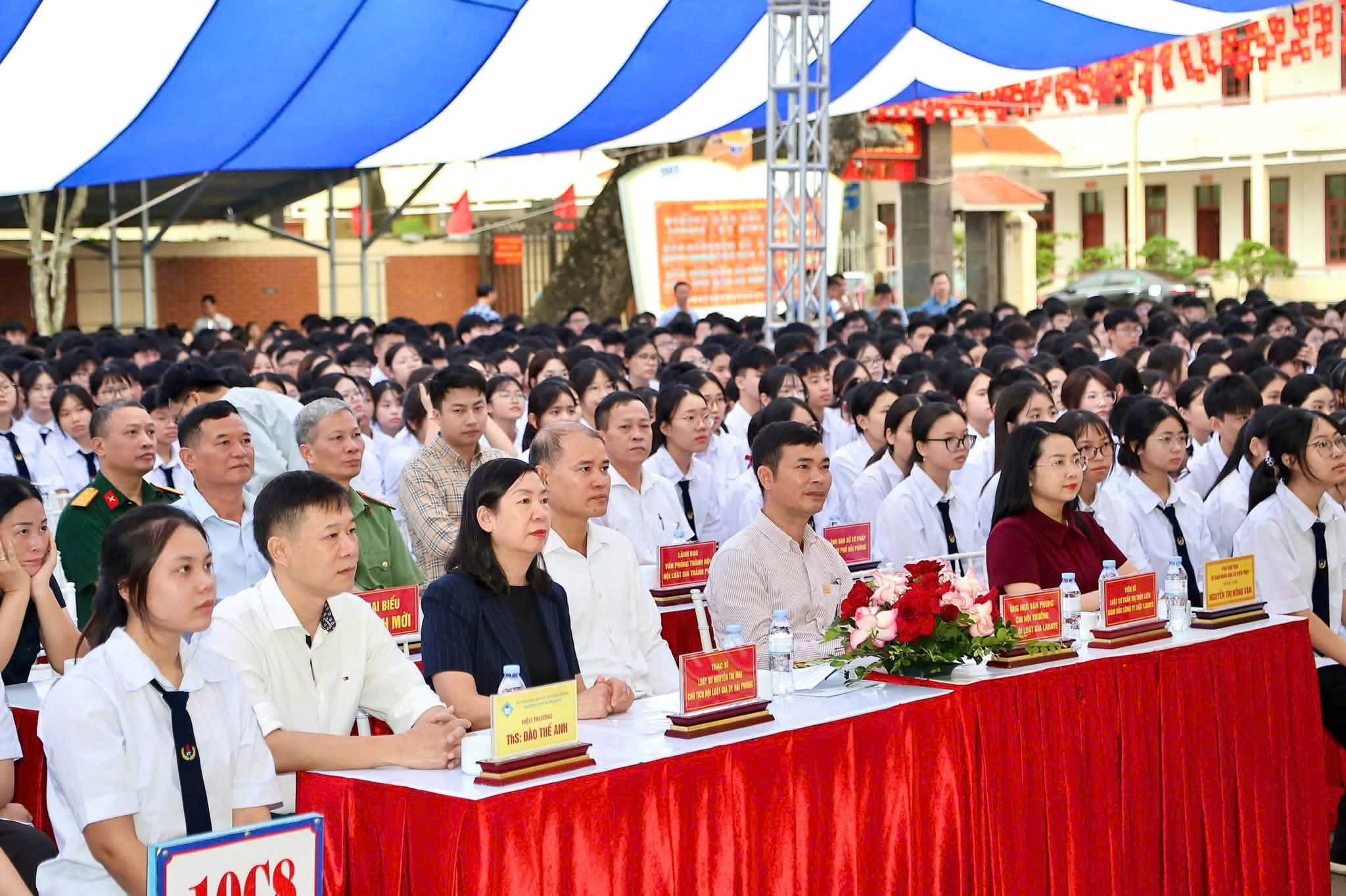 Hải Phòng: Tăng cường tuyên truyền pháp luật, phòng ngừa tội phạm trong học sinh - Ảnh 1.