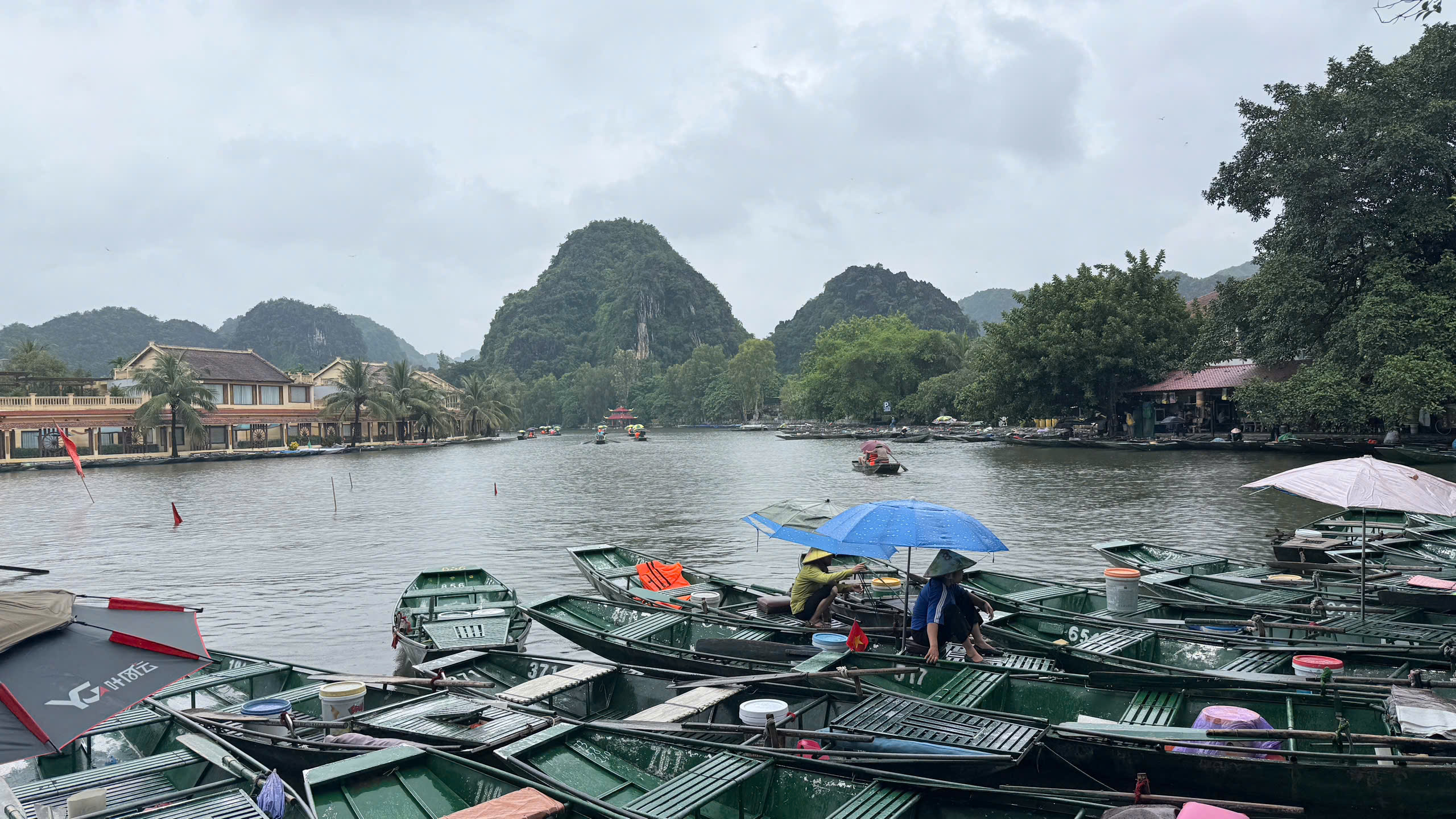 Mưa lũ ảnh hưởng hoạt động du lịch, Ninh Bình tạm dừng một số điểm tham quan- Ảnh 1.