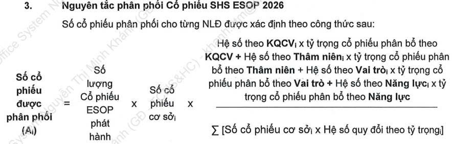 SHS chốt danh sách nhân sự được mua 15 triệu cổ phiếu ESOP 2026 - Ảnh 1.
