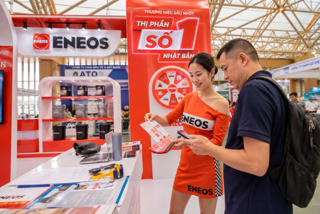 Dầu nhớt ENEOS mang tinh thần Nhật Bản kết nối cùng cộng đồng công nghiệp tại CONTECH VIETNAM 2026   - Ảnh 3.