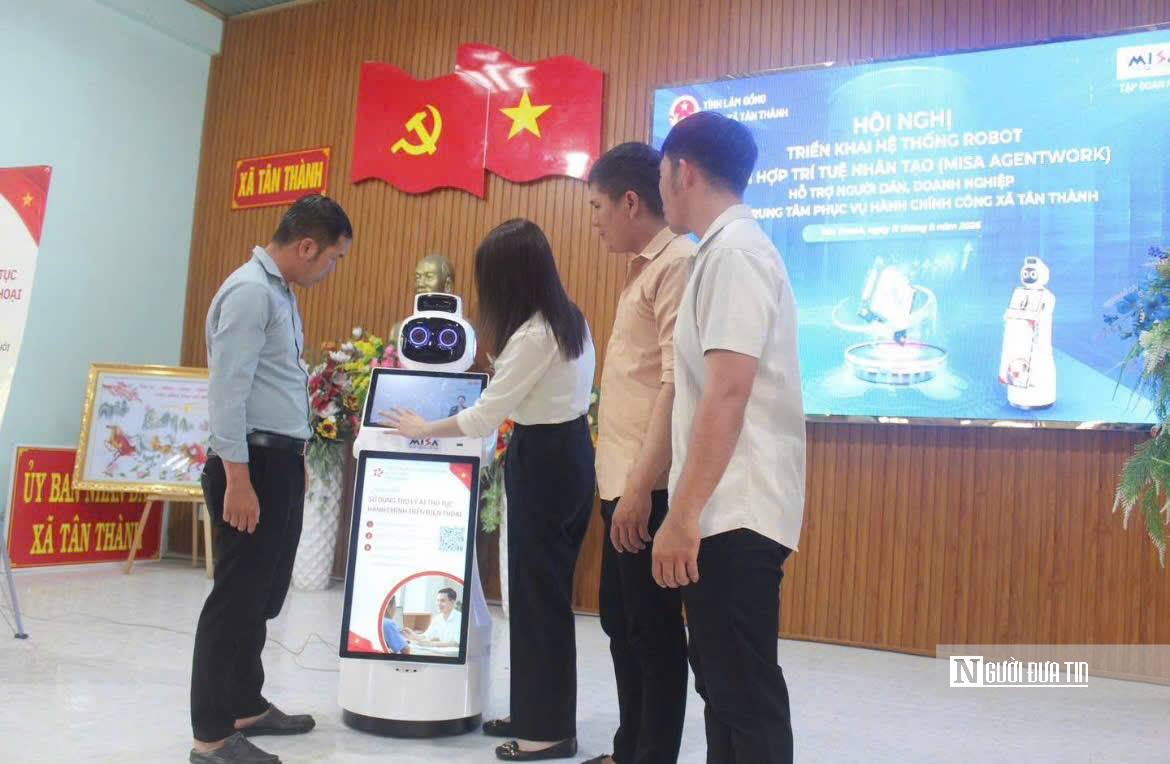 Lâm Đồng: Khi robot AI trở thành “trợ lý” của người dân- Ảnh 3.