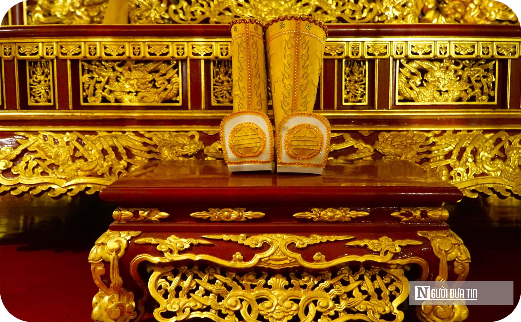 Ngắm ngai vua dát vàng bên trong di tích hơn 600 năm của nhà Lê- Ảnh 11.