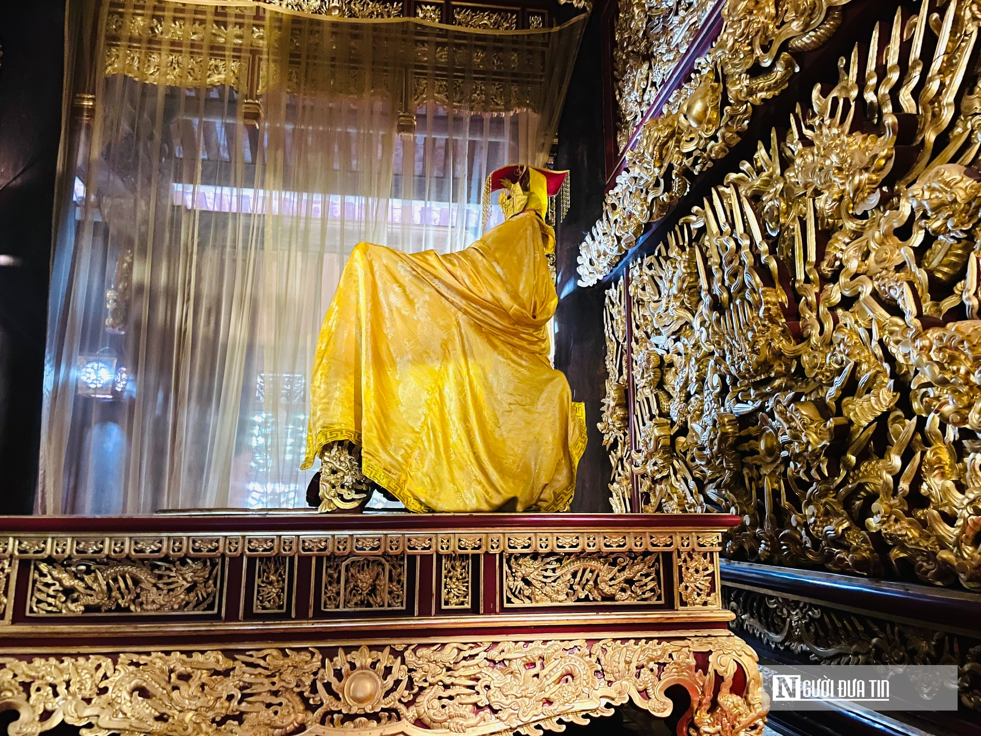 Ngắm ngai vua dát vàng bên trong di tích hơn 600 năm của nhà Lê- Ảnh 10.