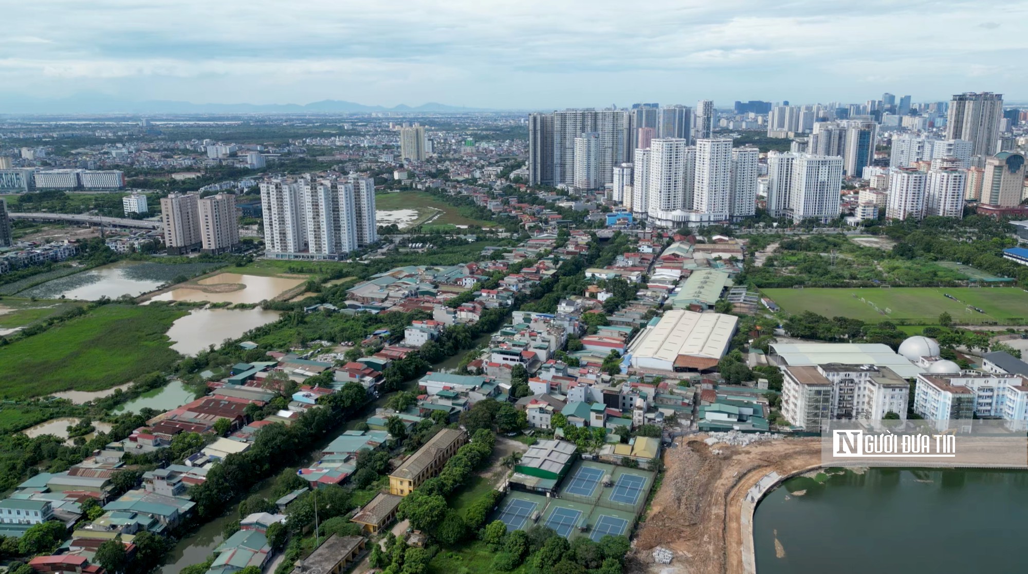 Cận cảnh loạt công trình ven sông Nhuệ trước chỉ đạo kiểm tra của Chủ tịch Hà Nôi - Ảnh 13.