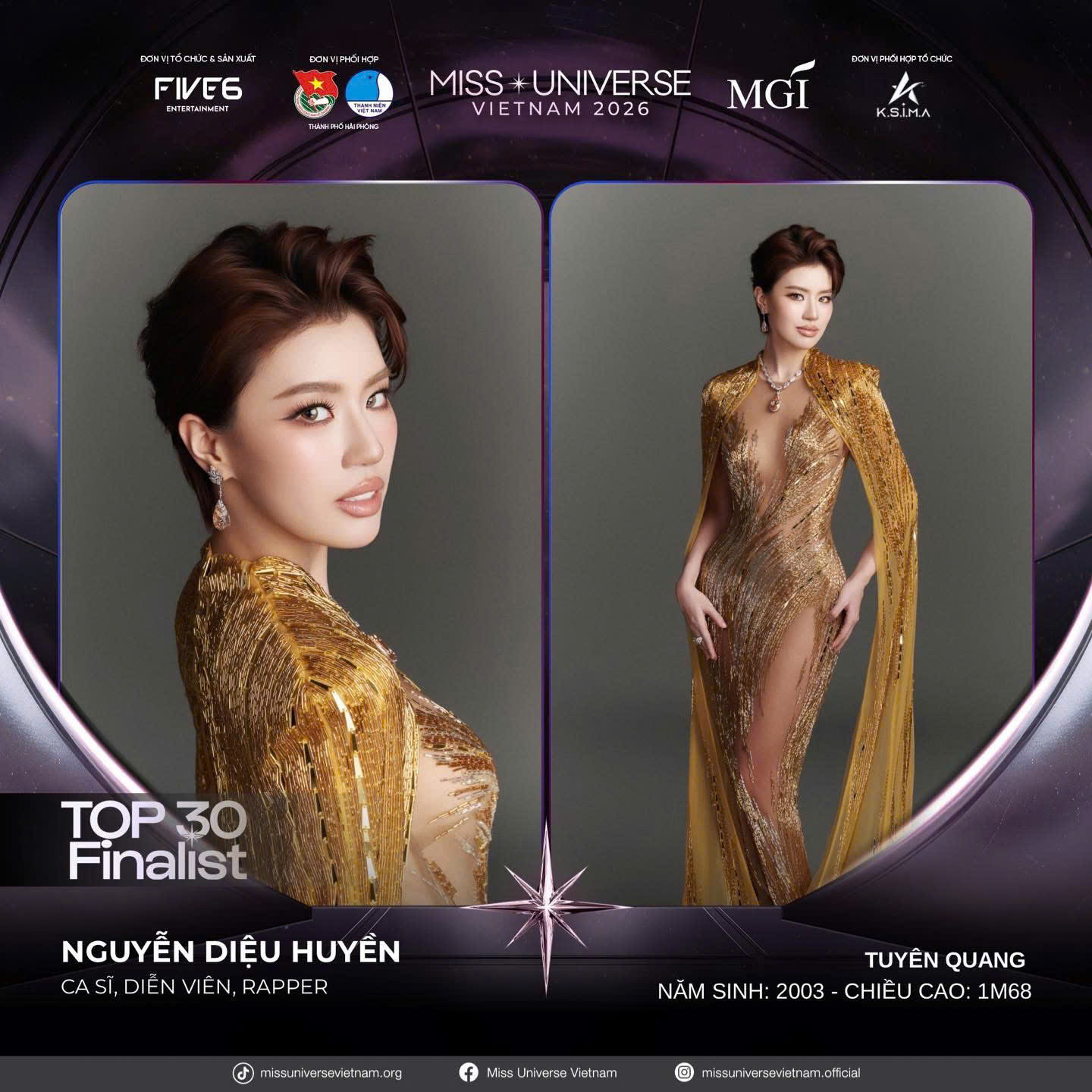 Rapper Ph&aacute;o tiếp tục ghi danh v&agrave;o cuộc thi Miss Universe Vietnam 2026 - Ảnh 2.