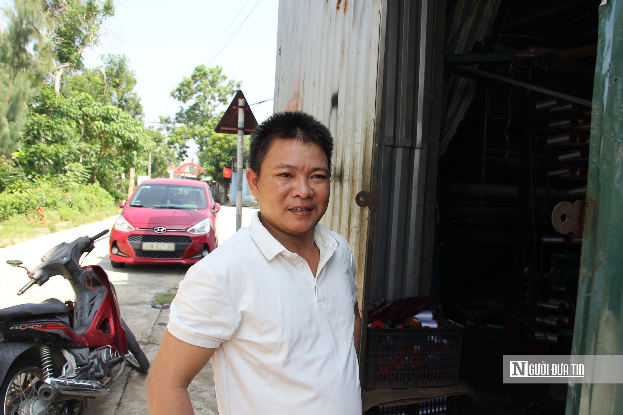 Người tiên phong đầu tư máy sản xuất ngư lưới cụ, phục vụ nhu cầu cho bà con ngư dân Hà Tĩnh - Ảnh 6.